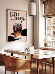 Iced Coffee Poster