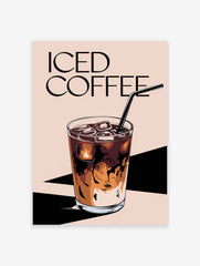 Iced Coffee Poster