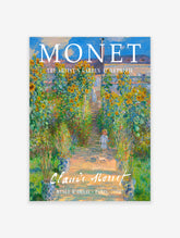 The Garden at Vetheuil by Claude Monet Art Poster, Claude Monet Print