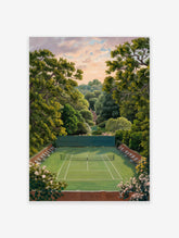 Tennis Court Poster
