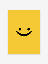 Minimalist Emoji Poster, Smiley Emoji Print