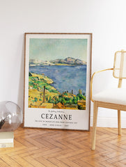 The Gulf of Marseilles Seen from L’Estaque Poster by Paul Cezanne, Paul Cezanne Print