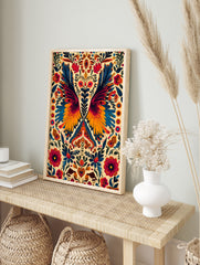 Mexican Wings Poster, Mexican Print