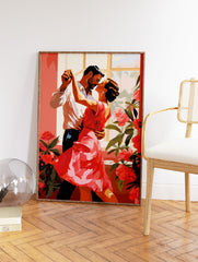 Latin Dance Poster, Dance Print