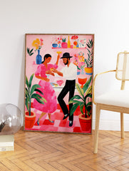Latin Dance Poster, Dance Print