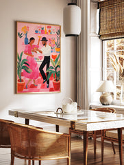 Latin Dance Poster, Dance Print