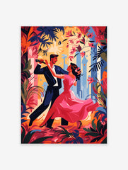 Latin Dance Poster, Dance Print