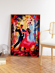 Latin Dance Poster, Dance Print