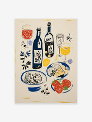 Food Poster, Kitchen Print