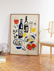 Food Poster, Kitchen Print