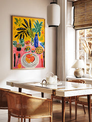 Food Table Poster, Food Print