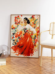 Latin Dance Poster, Dance Print