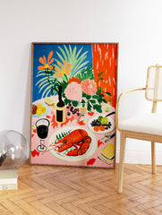Sea Food Poster, Food Print