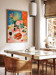 Sea Food Poster, Food Print