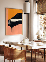 Piano Poster, Music Print