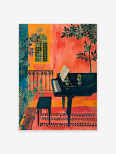 Piano Poster, Music Print