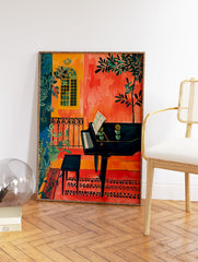 Piano Poster, Music Print