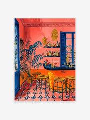 Cocktail Bar Wall Poster, Cocktail Bar Print