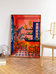 Cocktail Bar Wall Poster, Cocktail Bar Print