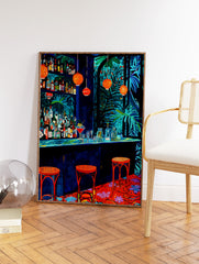 Cocktail Bar Poster, Cocktail Bar Print