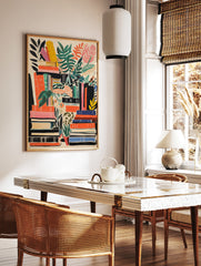 Library Poster, Reading Print