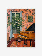Piano Poster, Music Print