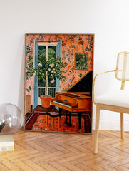 Piano Poster, Music Print