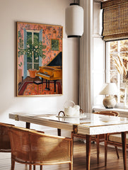 Piano Poster, Music Print