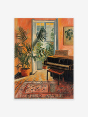 Piano Poster, Music Print