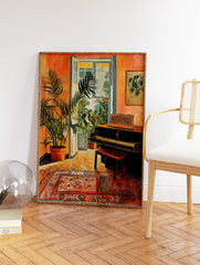 Piano Poster, Music Print