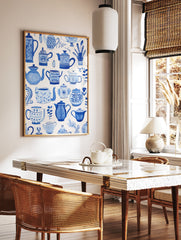 Vintage Kettle Wall Poster, Coffee Print