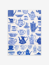 Teacup and Kettle Poster, Coffee Print