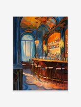 Cocktail Bar Art Poster, Cocktail Bar Print