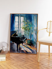 Piano Poster, Music Print