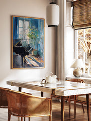 Piano Poster, Music Print