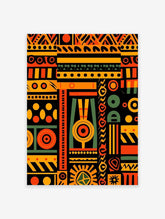 African Art Poster, African Print