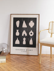 Flower Vase Poster, Vase Print