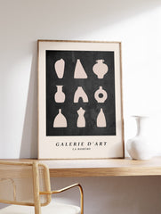 Flower Vase Poster, Vase Print