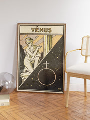Venus Goddess Poster, Tarot Print