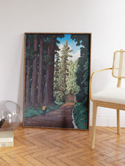 Road to Nikko Poster by Kawase Hasui, Kawase Hasui Print