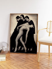 Motion Study 1926 Poster by Rudolph Koppitz, Photographic Print