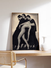 Motion Study 1926 Poster by Rudolph Koppitz, Photographic Print