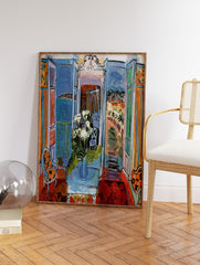 Interior with Open Window Poster by Raoul Dufy, Raoul Dufy Print