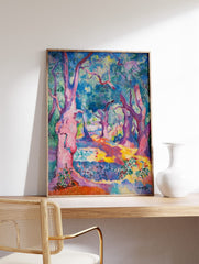 Olive Trees In Cavaliere Poster by Henri Manguin, Henri Manguin Print