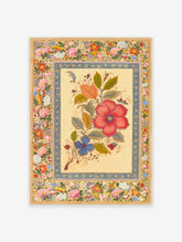 Indian Botanical Poster, Traditional Indian Print