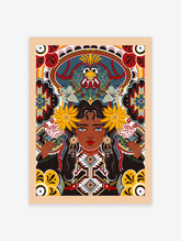 Mexican Floral Poster, Mexican Print