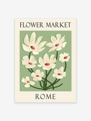 Flower Market Poster, Floral Print