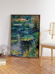 The Pond of Water Lilies Poster by Robert Antoine Pinchon, Robert Antoine Pinchon Print