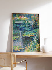 The Pond of Water Lilies Poster by Robert Antoine Pinchon, Robert Antoine Pinchon Print