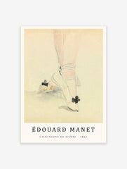 Chaussons De Danse Poster by Édouard Manet, Édouard Manet Ballet Print